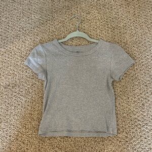 Classic Gray Brandy Tee